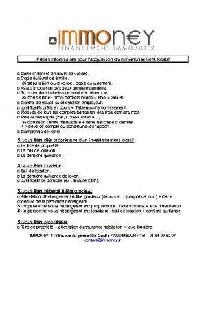 Investissement locatif